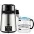 4L Water Distiller Distilled Water Maker 1 L/H w/ Timing Dual-Temp Silver
