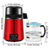 4L Water Distiller Distilled Water Maker 1 L/H w/ Timing Dual Temp Red