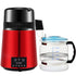 4L Water Distiller Distilled Water Maker 1 L/H w/ Timing Dual Temp Red