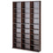 Media Storage Cabinet, 9-layer DVD Shelf Holds up to 756 CDs, Adjustable CD Shelves 27 Compartments, Protects & Organizes Music, Movie, Video Games or Memorabilia Collections, Espresso