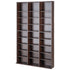 Media Storage Cabinet, 9-layer DVD Shelf Holds up to 756 CDs, Adjustable CD Shelves 27 Compartments, Protects & Organizes Music, Movie, Video Games or Memorabilia Collections, Espresso