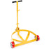 250L Drum Dolly 544kg Capacity Steel Barrel Cart with 3 Wheels Workshop