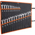 Combination Wrench Set 25-Piece Metric 6 mm to 32 mm with Roll-up Pouch