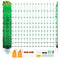 Electric Fence Netting 0.88x49.98m Portable Livestock Mesh Fence with Posts