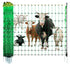 Electric Fence Netting 0.88x49.98m Portable Livestock Mesh Fence with Posts