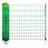 Electric Fence Netting, 0.88 x 49.98 m, PE Net Fencing with Posts & Double-Spiked Stakes, Utility Portable Mesh for Goats, Sheep, Lambs, Deer, Hogs, Dogs, Used in Backyards, Farms, and Ranches