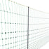 Electric Fence Netting, 1.06 x 49.98 m, PE Net Fencing with Posts & Double-Spiked Stakes, Utility Portable Mesh for Goats, Sheep, Lambs, Deer, Hogs, Dogs, Used in Backyards, Farms, and Ranches
