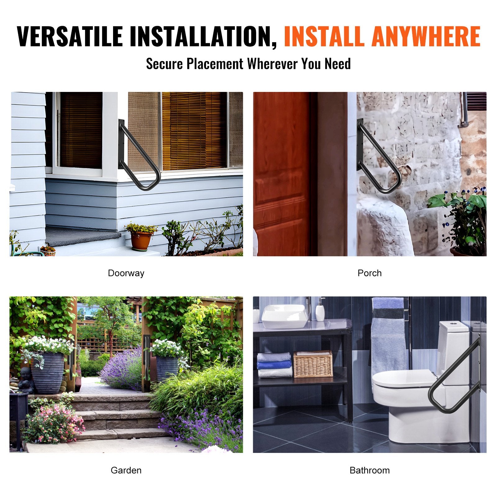 Handrails for Outdoor Steps, 18.9