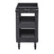 550lbs 3 Shelf Heavy Duty Utility Cart Plastic Rolling Service Trolley