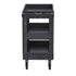550lbs 3 Shelf Heavy Duty Utility Cart Plastic Rolling Service Trolley