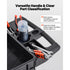 550lbs 3 Shelf Heavy Duty Utility Cart Plastic Rolling Service Trolley