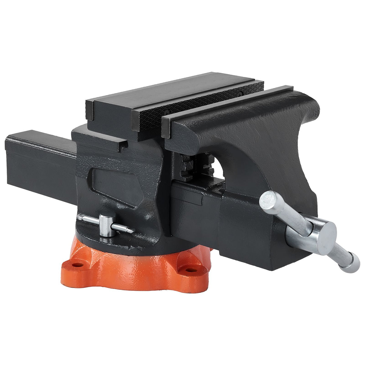 203 mm Bench Vice Multipurpose Heavy Duty Ductile Iron Swivel Locking Base