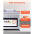 DZ-260C Digital Vacuum Sealer Food Vacuum Sealing Packing Machine 220V