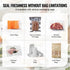 DZ-400/2E Automatic Extra Deep Vacuum Sealer Food Vacuum Sealing Packing Machine 220V