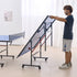 Ping Pong Table Foldable Table Tennis Game Table Indoor with Clamp Net