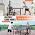Ping Pong Table Foldable Table Tennis Game Table Indoor Outdoor with Net