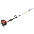 Gas Pole Saw, 33CC 2 Stroke Gas Powered Pole Saws with 20.3 cm Cutting Bar, Cordless Tree Trimmer with 850ml Fuel Tank, 2.08 to 3.58 m  Extendable, Powerful Chainsaw for Tree Trimming Pruning