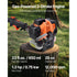 Gas Pole Saw, 25CC 2 Stroke Gas Powered Pole Saws with 20.3 cm Cutting Bar, Cordless Tree Trimmer with 650ml Fuel Tank, 2 to 2.74 m Extendable, Powerful Chainsaw for Tree Trimming Pruning
