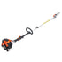 Gas Pole Saw, 33CC 2 Stroke Gas Powered Pole Saws with 20.3 cm Cutting Bar, Cordless Tree Trimmer with 850ml Fuel Tank, 2 to 3.5 m  Extendable, Powerful Chainsaw for Tree Trimming Pruning