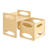 Montessori Toddler Table & Chair Set Adjustable Wooden Weaning Furniture