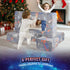 Modular Kids Play Couch 4Pcs DIY Glow in the Dark Toddler Chair in Grey