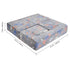 Modular Kids Play Couch 4Pcs DIY Glow in the Dark Toddler Chair in Grey