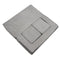 Kids Modular Play Couch 4 Piece Foam Sectional Toddler Sofa Washable Dark Grey