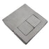Kids Modular Play Couch 4 Piece Foam Sectional Toddler Sofa Washable Dark Grey