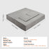 Kids Modular Play Couch 4 Piece Foam Sectional Toddler Sofa Washable Dark Grey
