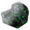Glow in the Dark Toddler Chair Plush Kids Sofa Washable Playroom Armchair Grey