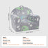 Glow in the Dark Toddler Chair Plush Kids Sofa Washable Playroom Armchair Grey