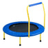 3FT Trampoline for Kids, 92 cm Trampolines Indoor/Outdoor Trampoline for Toddlers, Foldable Mini Ba Trampoline with Foam Handle, Recreational Trampoline Birthday Gift for 3+ Years Kids
