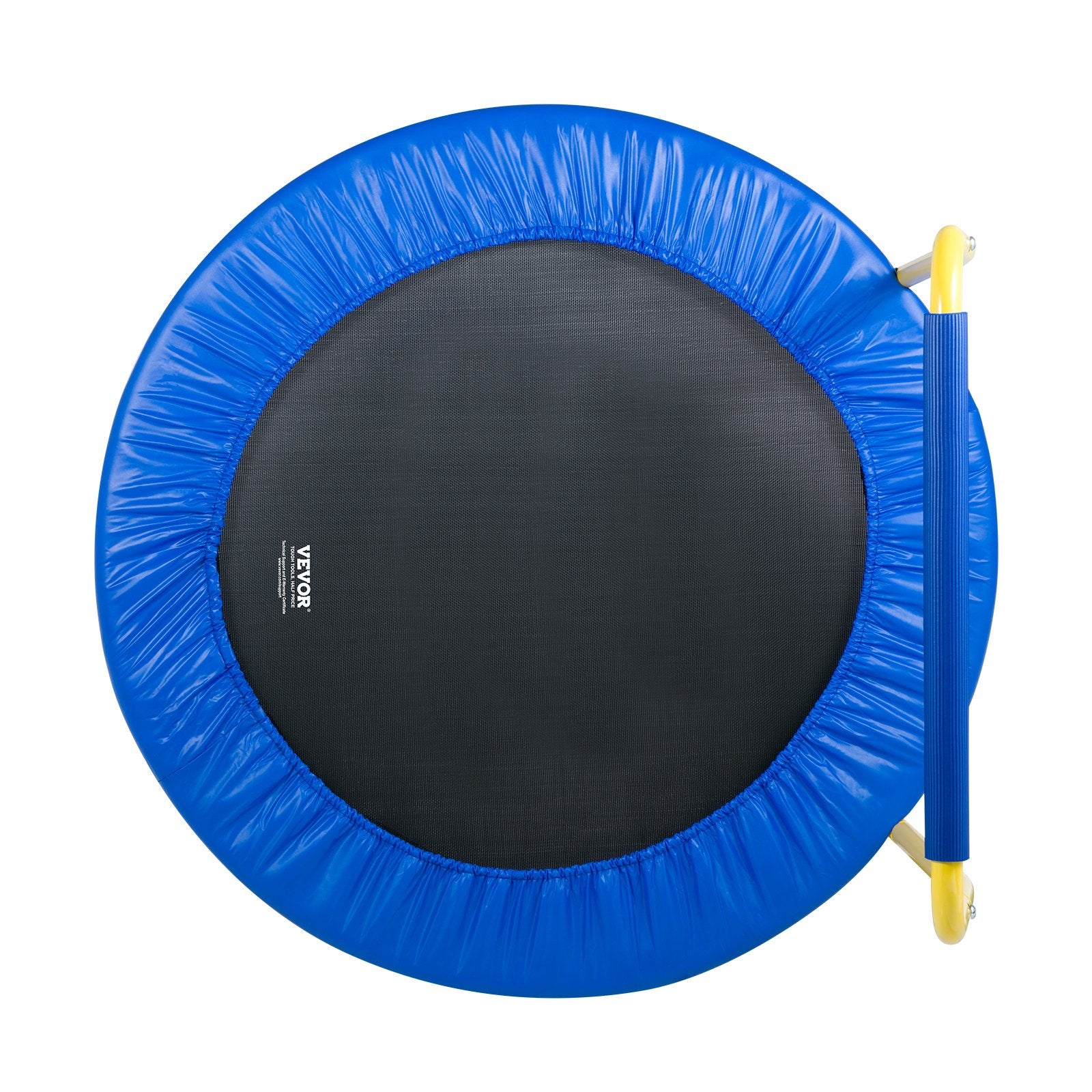 3FT Trampoline for Kids, 92 cm Trampolines Indoor/Outdoor Trampoline for Toddlers, Foldable Mini Ba Trampoline with Foam Handle, Recreational Trampoline Birthday Gift for 3+ Years Kids