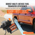 Fuel Transfer Pump 12V 15 GPM 1/4 HP Diesel Pump with Auto Fuel Nozzle