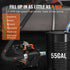 Fuel Transfer Pump 12V 15 GPM 1/4 HP Diesel Pump with Auto Fuel Nozzle