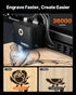 Laser Engraver, 20W, Laser Engraving and Cutting Machine with Enclosure Camera, Laser Cutter, 36000 mm/min, 500 x 320 mm Working Area, for Wood, Leather, Glass, Paper, Certain Metal, Class 1