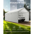 Carport Car Canopy 10x20FT Heavy Duty Car Shelter with Sidewalls White