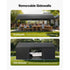 Carport Car Canopy 12x20FT Heavy Duty Car Shelter with Sidewalls White