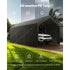 Carport Car Canopy 12x20FT Heavy Duty Car Shelter with Sidewalls White