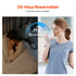Portable Countertop Ice Maker 45Lbs/24H Self-Cleaning with Scoop Basket