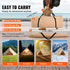 Canvas Bell Tent 5m/16.4ft 4-Season Camping Yurt Tent with Stove Jack