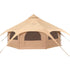 Canvas Tent 4 Seasons 5 m/16.4 ft Bell Tent for Camping with Stove Jack