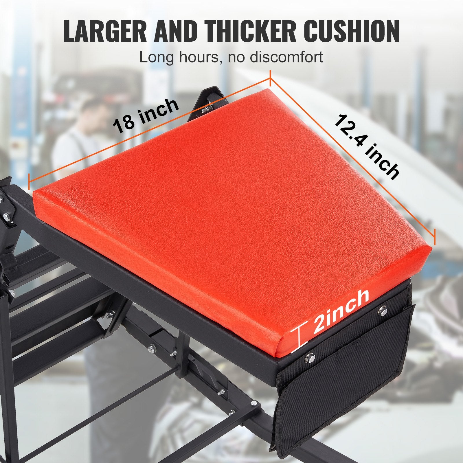 Automotive Topside Creeper, with Adjustable Height 48