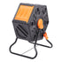 Compost Bin 18.5 Gal Composter Tumbler Rotating Outdoor with Sliding Door