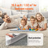 Non Slip Rug Pad Gripper 9' x 12' Carpet Mat 0.24" Thick for All Floor