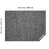 Non Slip Rug Pad Gripper 9' x 12' Carpet Mat 0.24" Thick for All Floor