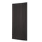 Wood Slat Acoustic Panels 23.6 x 47.2 inch for Modern Wall Decor Black Oak