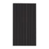 Wood Slat Acoustic Panels 23.6 x 47.2 inch for Modern Wall Decor Black Oak