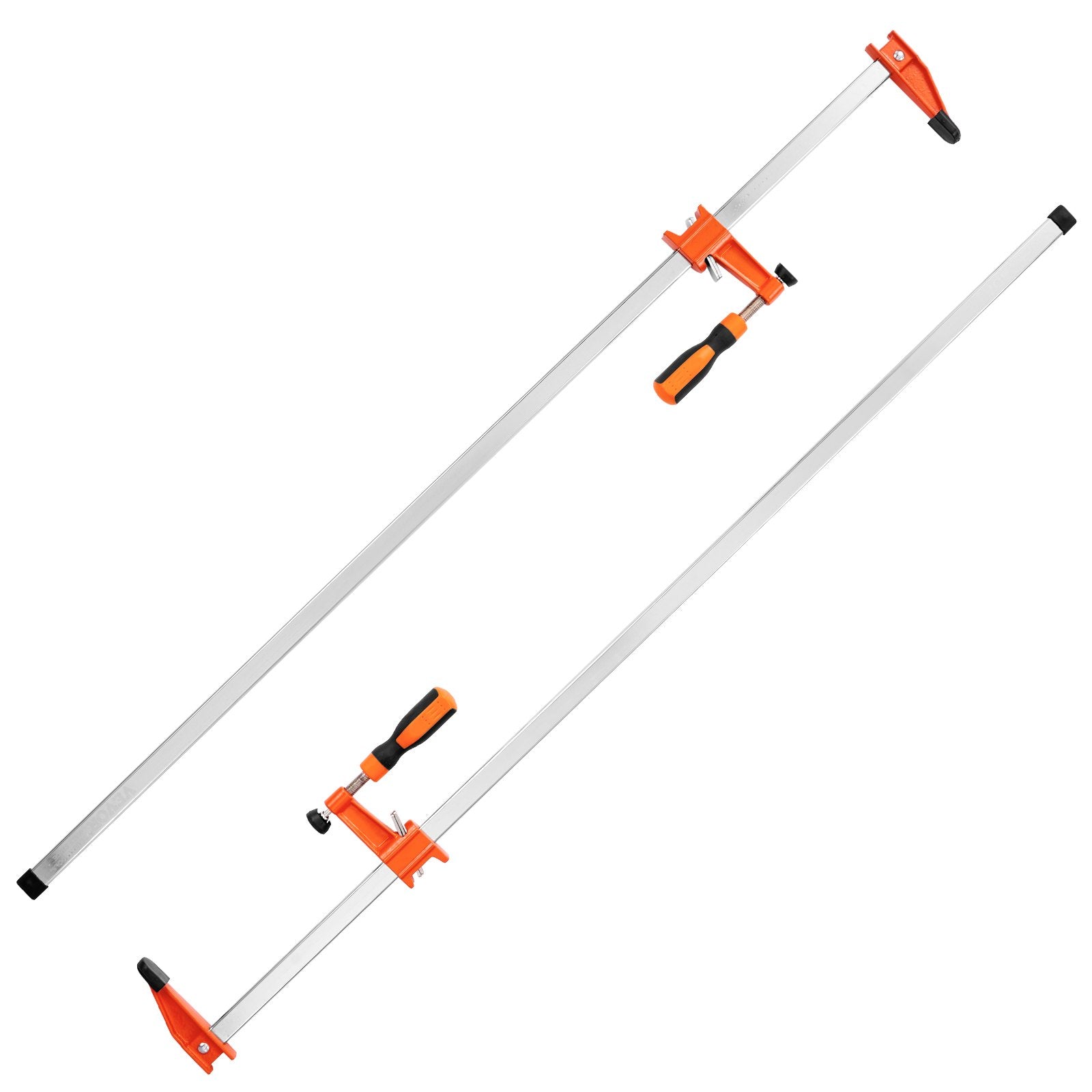 Bar Clamps for Woodworking, 2-Pack 914mm Clamp, Quick-Change F Clamp with 600 lbs Load Limit, 2.5