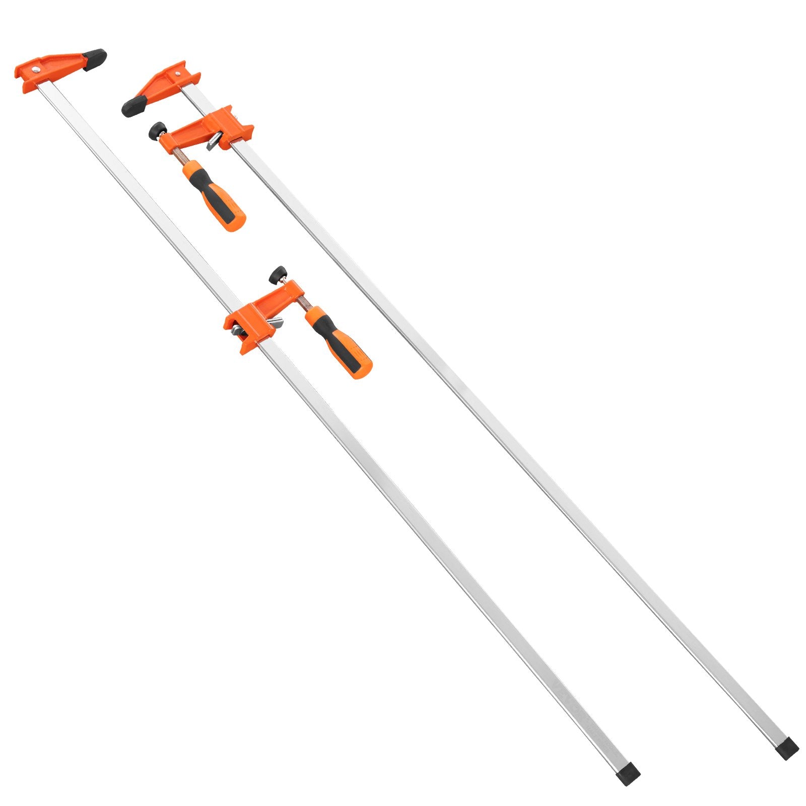 Bar Clamps for Woodworking, 2-Pack 914mm Clamp, Quick-Change F Clamp with 600 lbs Load Limit, 2.5